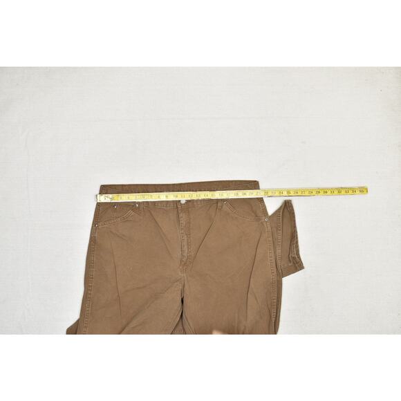 Dickies Men's Carpenter Work Pants Tan Duck Canvas Size 42x30 - Picture 5 of 8
